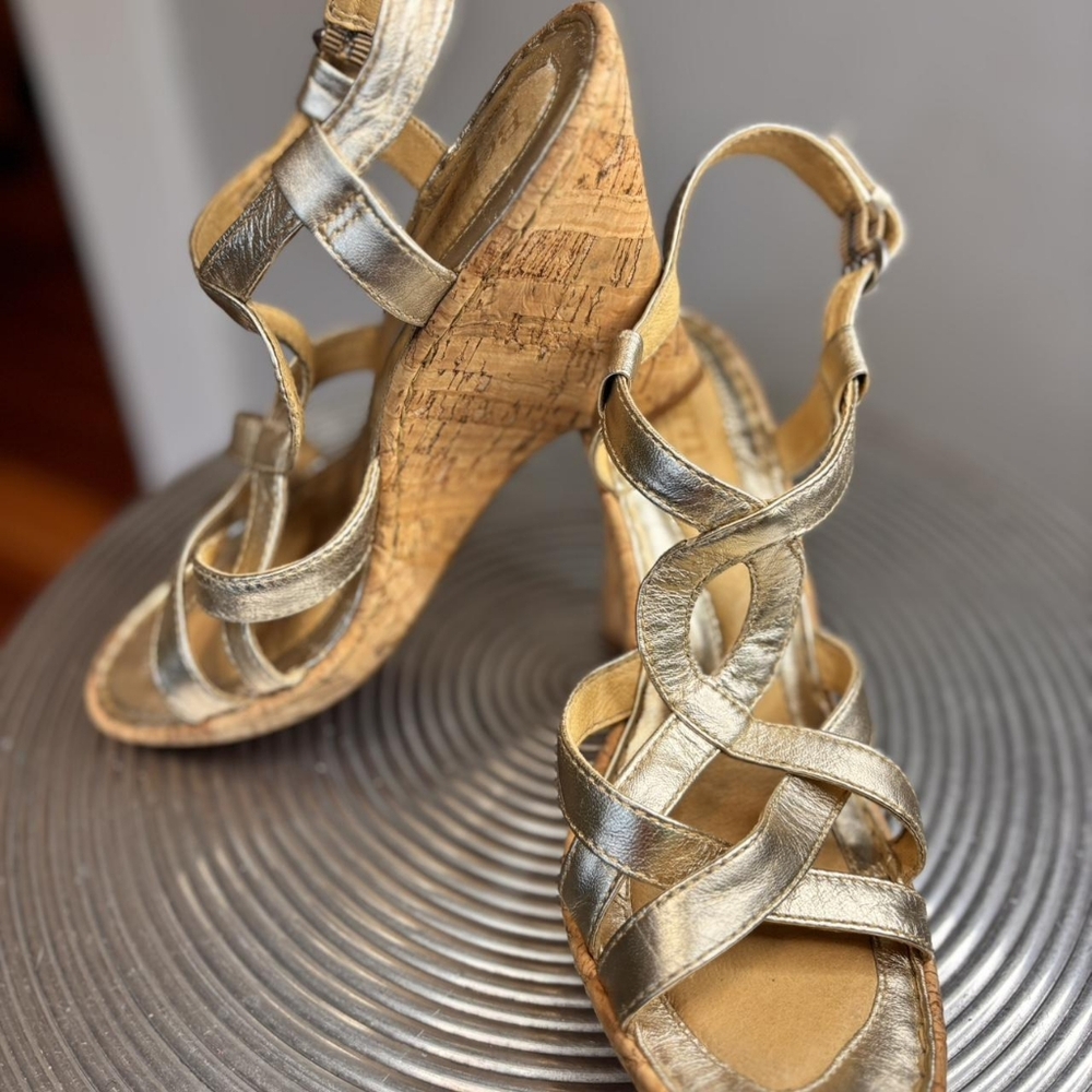 Born Women's Gold Sandals